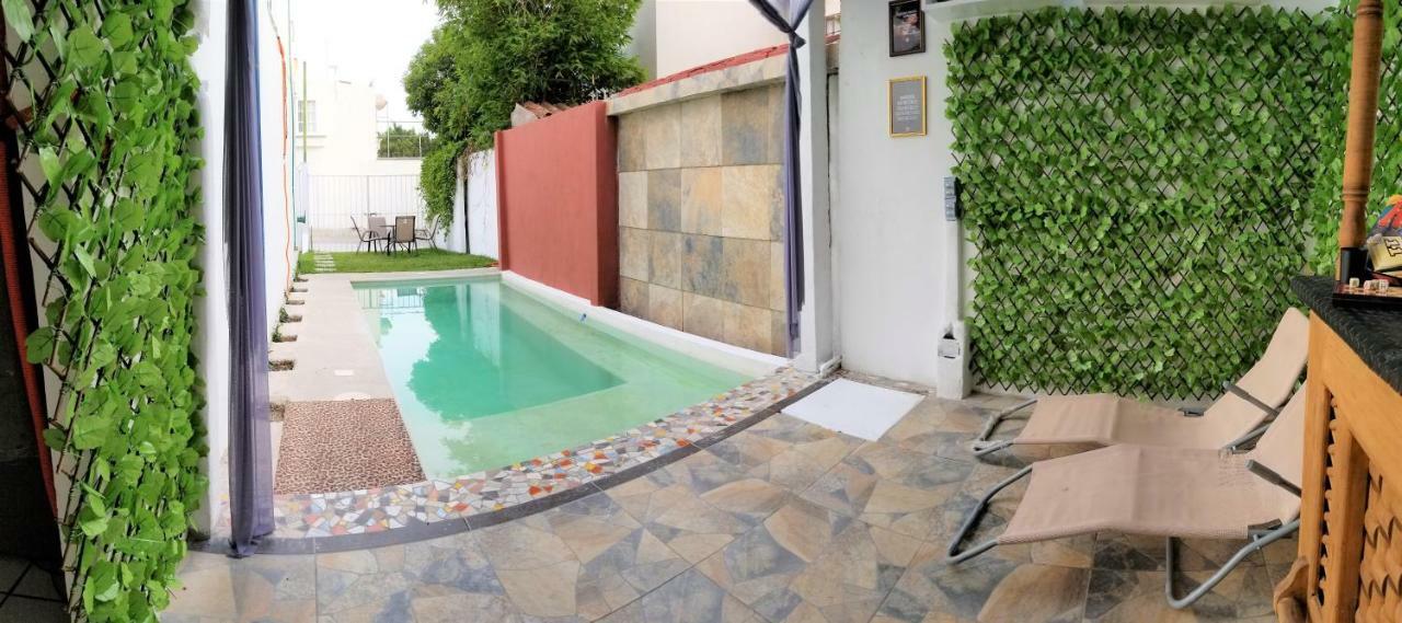 Casa con alberca climatizada privada para 8 personas Emiliano Zapata  Esterno foto