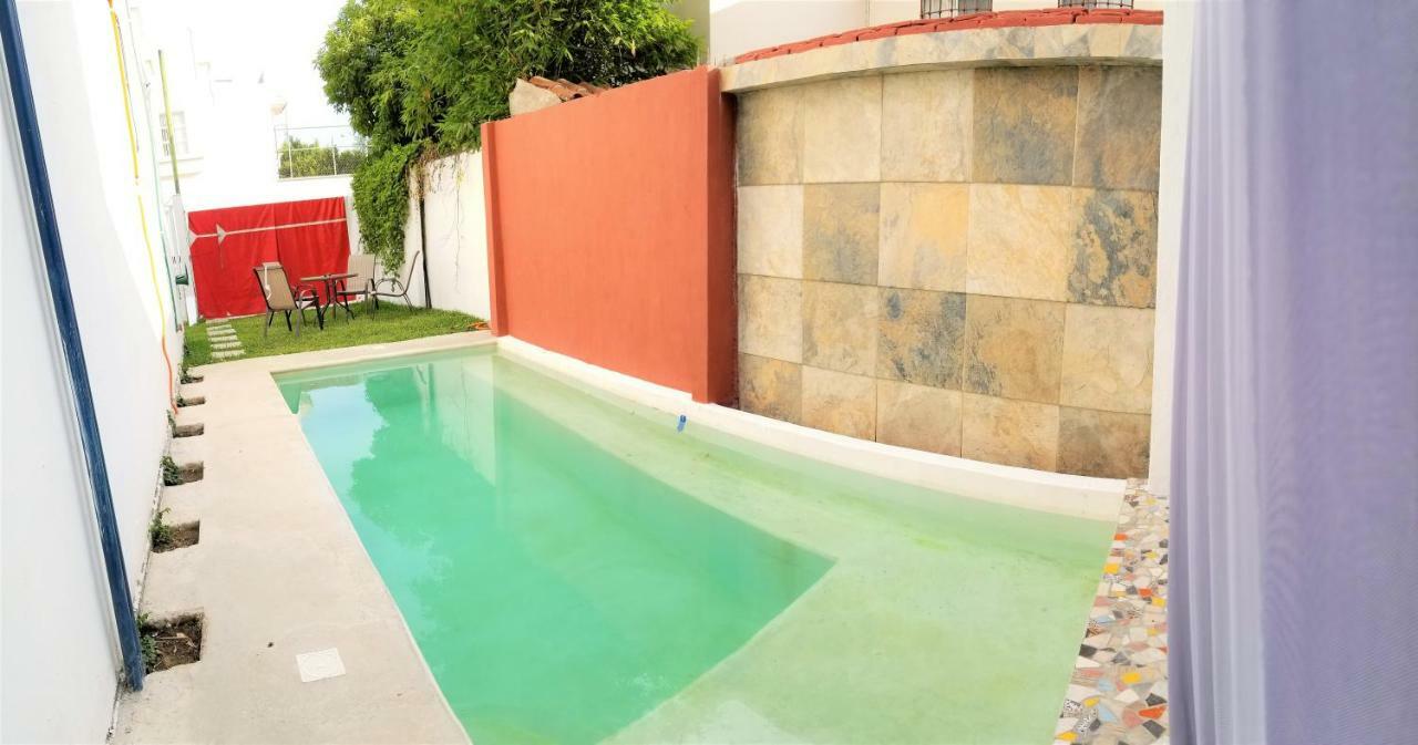 Casa con alberca climatizada privada para 8 personas Emiliano Zapata  Esterno foto