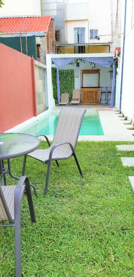 Casa con alberca climatizada privada para 8 personas Emiliano Zapata  Esterno foto